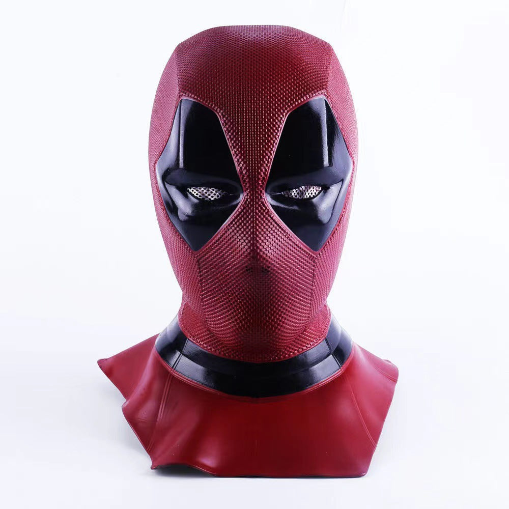 Deadpool Cosplay Mask | Halloween Latex & PVC Mask for Costume Props