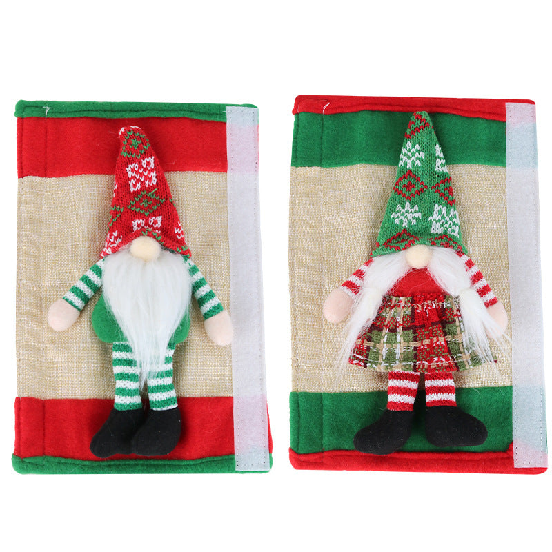 New Christmas Refrigerator Handle Covers – Festive Kitchen Appliance Door Handle Protectors, Holiday Home Decor