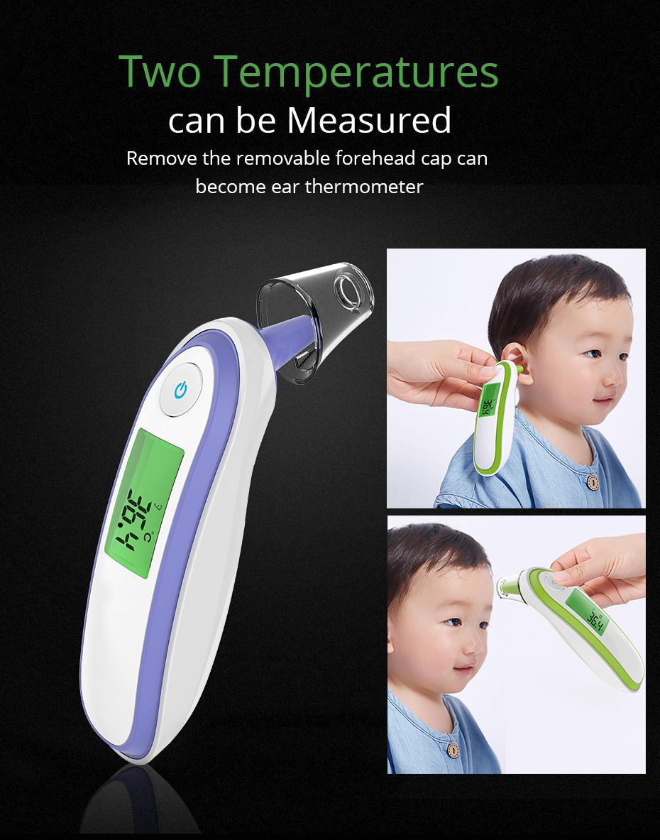 FDA Electronic thermometer for home use; infrared forehead and ear thermometer for babies and children; handheld