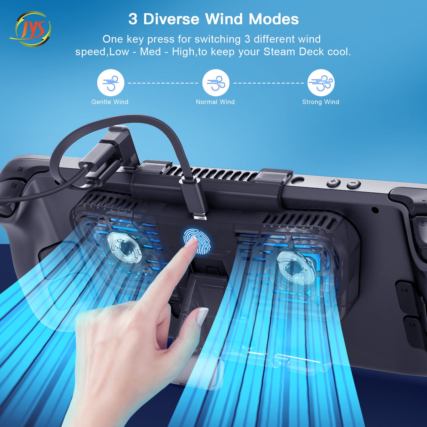 (Headline) 🚨 Stop Overheating, Start Dominating! The Ultimate 6-LED Cooling Dock for Steam Deck & Switch OLED