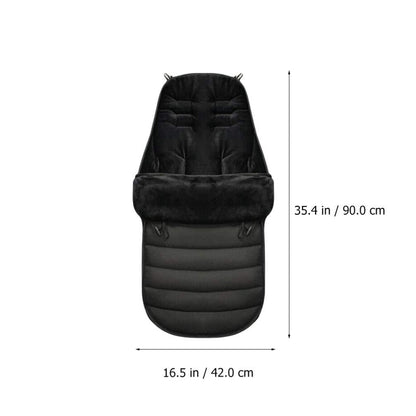Baby stroller sleeping bag thickened warm foot cover windproof cover foot cover universal winter cold protection