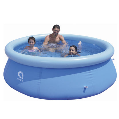 Inflatable Circular Swimming Pool for Kids - Portable, Folding Design