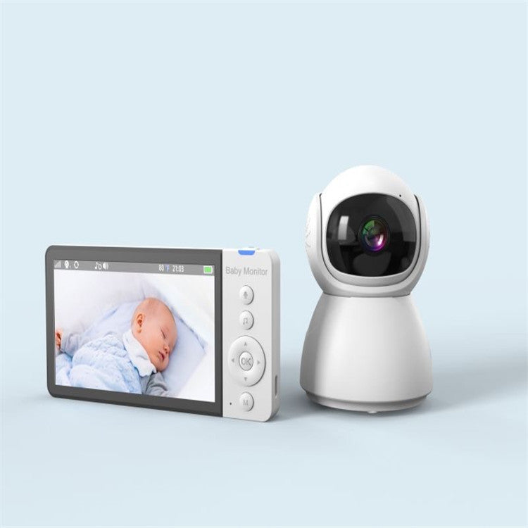 Baby360 5-Inch 1080P HD Baby Monitor with Two-Way Audio, Night Vision & Smart Alerts
