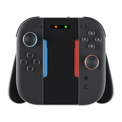 Nintendo Switch 2 Joy-Con Charging Grip - Rechargeable Controller Holder for NS2 Left & Right Joy-Cons with Type-C Port, Ergonomic Design, Portable Charging Handle (5.7 oz)