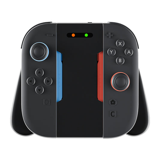 Nintendo Switch 2 Joy-Con Charging Grip - Rechargeable Controller Holder for NS2 Left & Right Joy-Cons with Type-C Port, Ergonomic Design, Portable Charging Handle (5.7 oz)