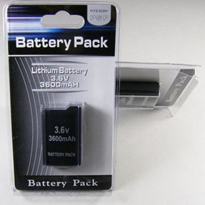 "Original Replacement Battery for PSP 1000/2000/3000 | 1200mAh High Capacity Built-in Battery | 6.3×3.9×0.6in | 1.55oz | Compatible with All PSP Models (PSP-1001, PSP-2001, PSP-3001)"