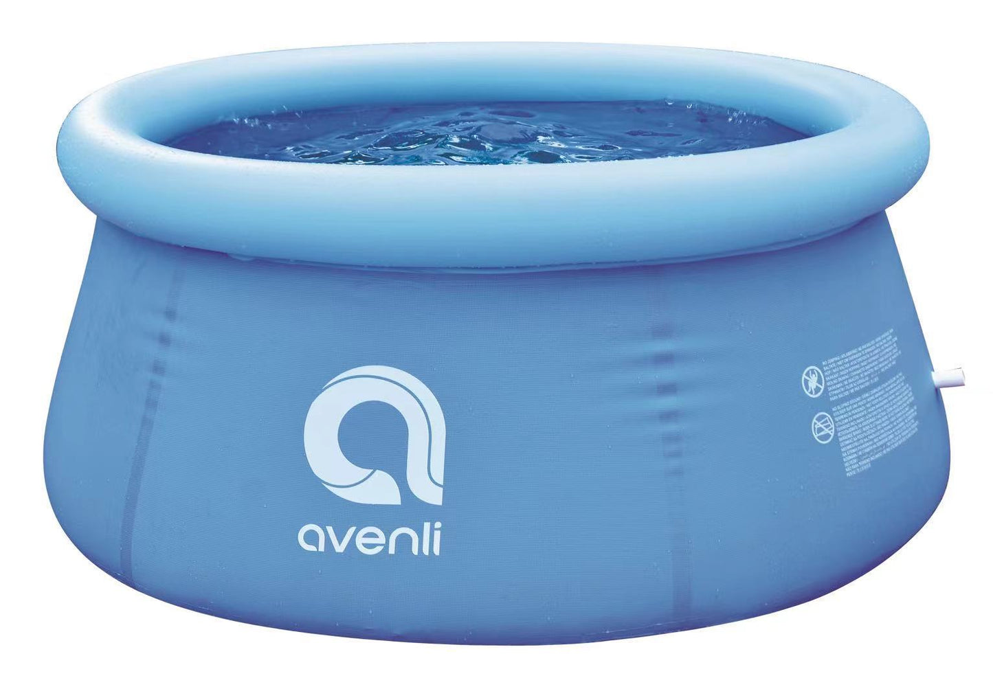 Inflatable Circular Swimming Pool for Kids - Portable, Folding Design
