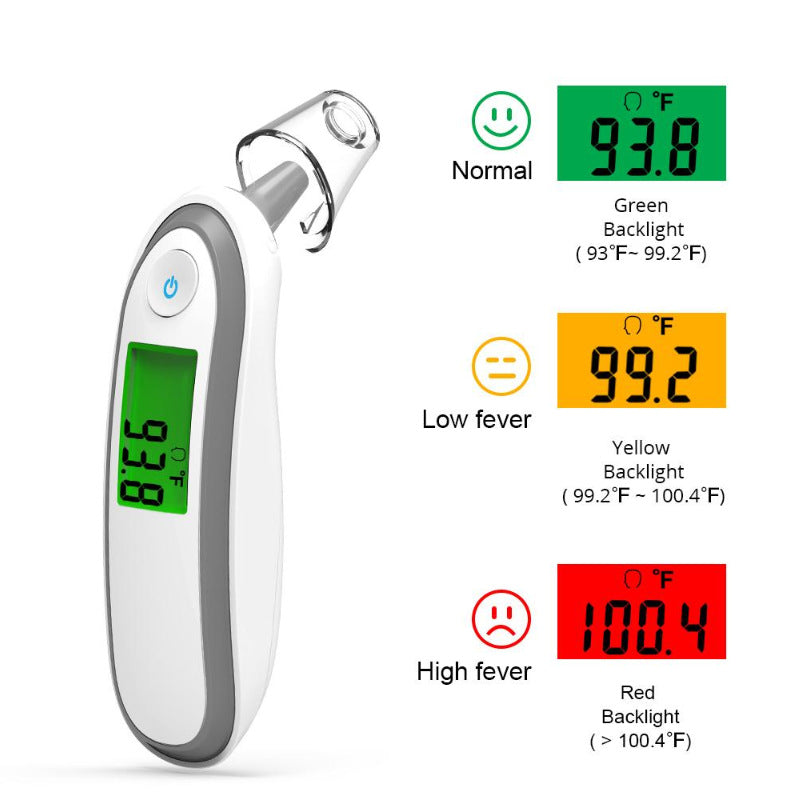 FDA Electronic thermometer for home use; infrared forehead and ear thermometer for babies and children; handheld