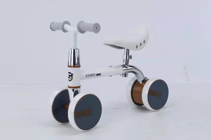 Baby Kids' 4-Wheel Scooter Balance Bike for Ages 1-2 - The Ultimate Toddler Walker