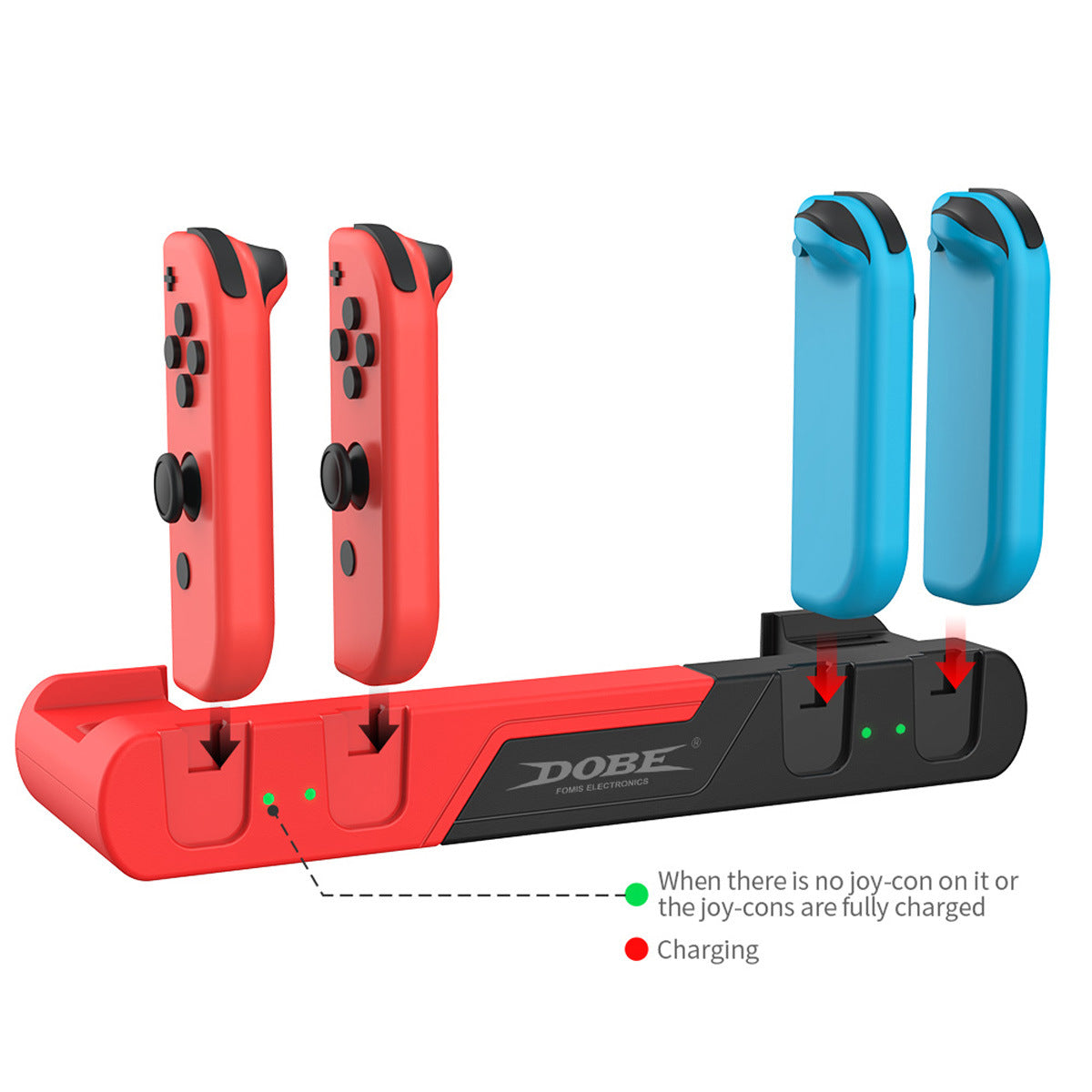 Switch/OLED JOY-Con L/R Small Handle Charger Dock NS Game Console Joy-Con Charging Station