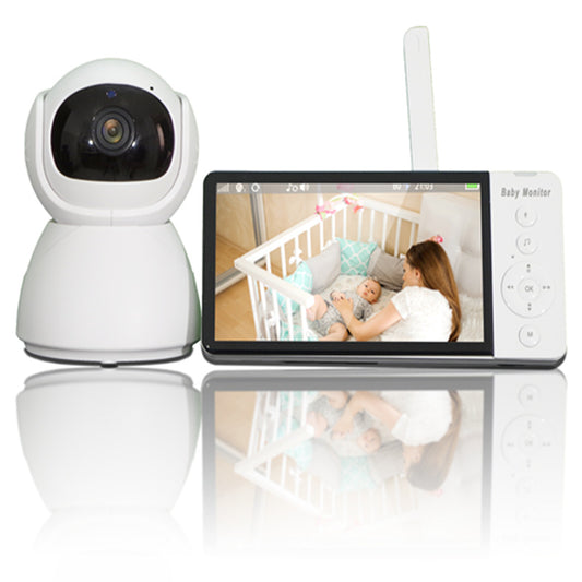 Baby360 5-Inch 1080P HD Baby Monitor with Two-Way Audio, Night Vision & Smart Alerts
