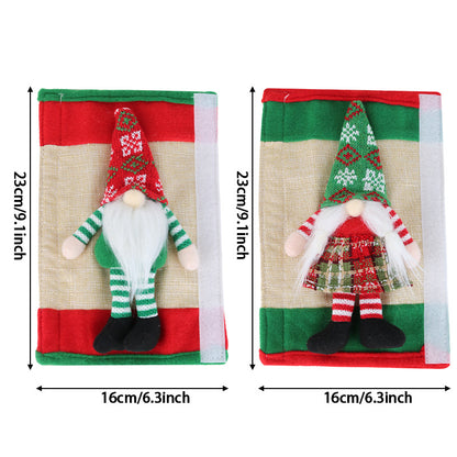 New Christmas Refrigerator Handle Covers – Festive Kitchen Appliance Door Handle Protectors, Holiday Home Decor