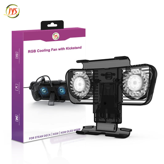 (Headline) 🚨 Stop Overheating, Start Dominating! The Ultimate 6-LED Cooling Dock for Steam Deck & Switch OLED