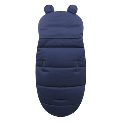 Baby sleeping bag; baby stroller; autumn and winter anti-kick blanket; safe care for newborn sleep; thickened warmth and cold prevention