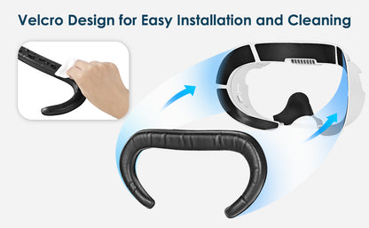 KKCOBVR K3 Cooling Facial Interface for Meta Quest 3 | Ventilated VR Face Cover with Dual Fans | Breathable Padding | Anti-Fog & Sweat Proof | Enhanced Comfort Headset Accessory
