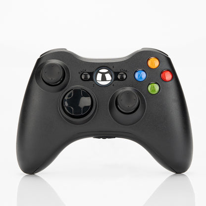 Xbox 360 Wireless Controller | Dual Vibration Motors | Compatible with Xbox 360 Console & PC Windows | Ergonomic Gamepad with Precision Controls (Black)