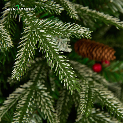 Christmas Tree - Realistic Snow-Dusted PE Home Decor - Supermarket Christmas Decoration - Festive Atmosphere Setup - Christmas Gift