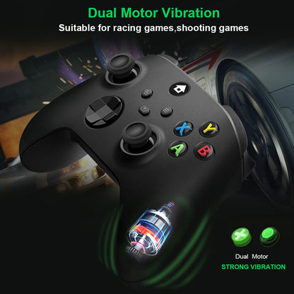 Wireless Controller for Xbox Series X/S | 2.4G Gaming Gamepad with Vibration | Compatible with Xbox Series X, Series S & Windows PC | Plug & Play USB Receiver Included