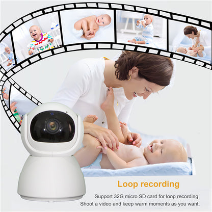 Baby360 5-Inch 1080P HD Baby Monitor with Two-Way Audio, Night Vision & Smart Alerts