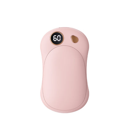 New cross-border magnetic hand warmer usb charging split self-heating hand warmer charging treasure convenient type