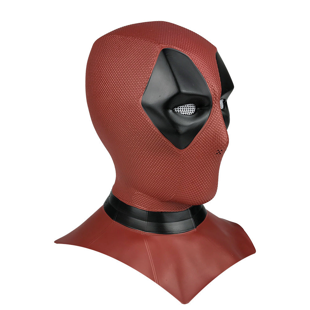 Deadpool Cosplay Mask | Halloween Latex & PVC Mask for Costume Props