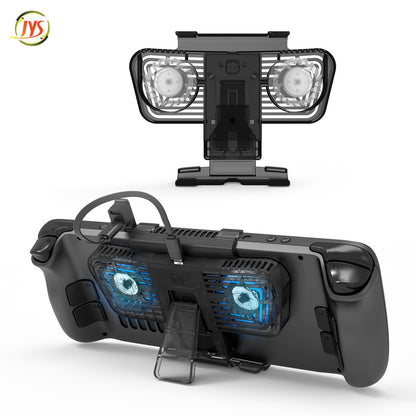 (Headline) 🚨 Stop Overheating, Start Dominating! The Ultimate 6-LED Cooling Dock for Steam Deck & Switch OLED