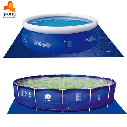 Inflatable Circular Swimming Pool for Kids - Portable, Folding Design