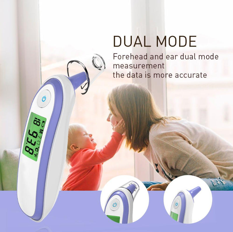 FDA Electronic thermometer for home use; infrared forehead and ear thermometer for babies and children; handheld