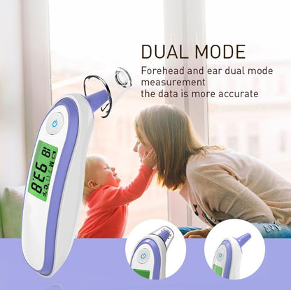 FDA Electronic thermometer for home use; infrared forehead and ear thermometer for babies and children; handheld