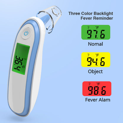 FDA Electronic thermometer for home use; infrared forehead and ear thermometer for babies and children; handheld