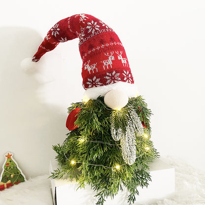 Christmas Decorations - Home Décor, LED Faceless Dolls, Santa Gnomes