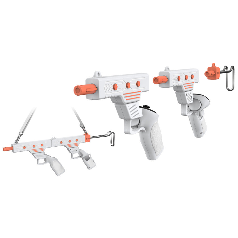 Meta Quest 3S/3 VR Rifle Stock Controller Attachment - Dual Gun Stock Set for Quest 3S & Quest 3 Handles | Professional Shooting Game Accessory for Onward, Pavlov, Contractors VR
