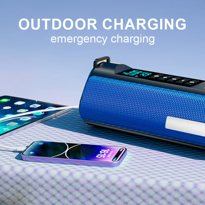 TS03 Series Car Jump Starter & Air Compressor 2-in-1 | 10000mAh Wireless Portable Power Bank | Digital Tyre Inflator 150PSI | LED Emergency Light | for Cars, Utes, SUVs (12.6" Hose)