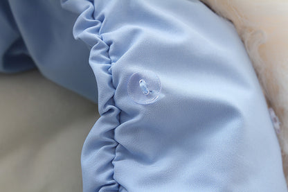 Baby sleeping bag; baby stroller; autumn and winter anti-kick blanket; safe care for newborn sleep; thickened warmth and cold prevention