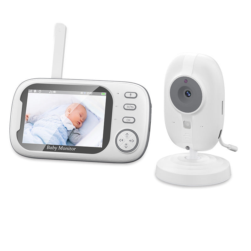 Baby360 3.5-Inch Baby Monitor – Night Vision, Two-Way Audio, Long Range