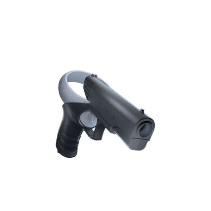 "Oculus Quest 2 VR Gun Stock (2nd Gen) - Dual Controller Shooting Accessory for FPS Games | Realistic Rifle Feel (11.2×3.1×6.3in) | Lightweight 11.1oz ABS Design | Includes 2 Stocks - Official Style"