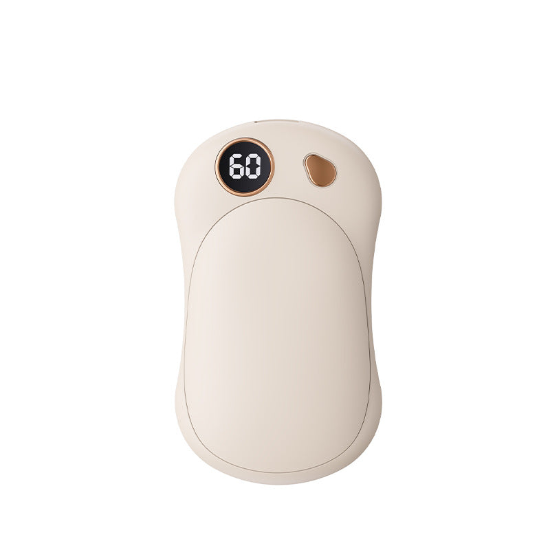 New cross-border magnetic hand warmer usb charging split self-heating hand warmer charging treasure convenient type