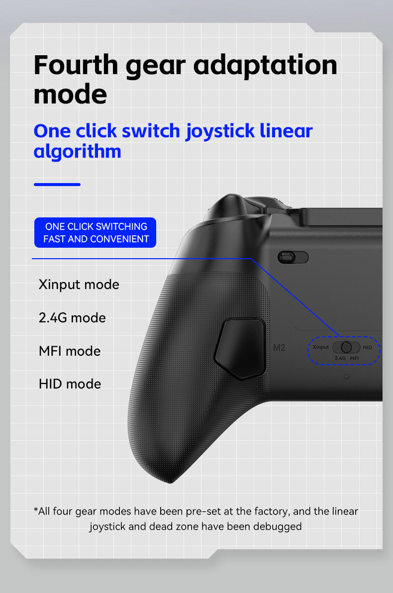 Z04 Pro Wireless Gaming Controller with Magnetic Charging Dock - Bluetooth Gamepad for PC, iOS iPhone, Android Phone, Tablet, Hall Effect Sticks, Dual-Mode Triggers, Replaceable Buttons & Faceplates
