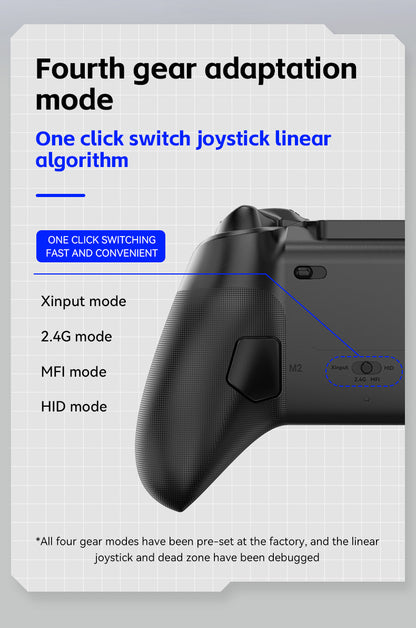 Z04 Pro Wireless Gaming Controller with Magnetic Charging Dock - Bluetooth Gamepad for PC, iOS iPhone, Android Phone, Tablet, Hall Effect Sticks, Dual-Mode Triggers, Replaceable Buttons & Faceplates