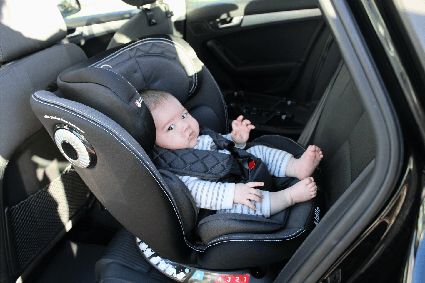 Baby360 SPIN 360° Rotating Car Seat for Newborn to 12 Years – ISOFIX, Booster Seat, Reclining, Side Protection