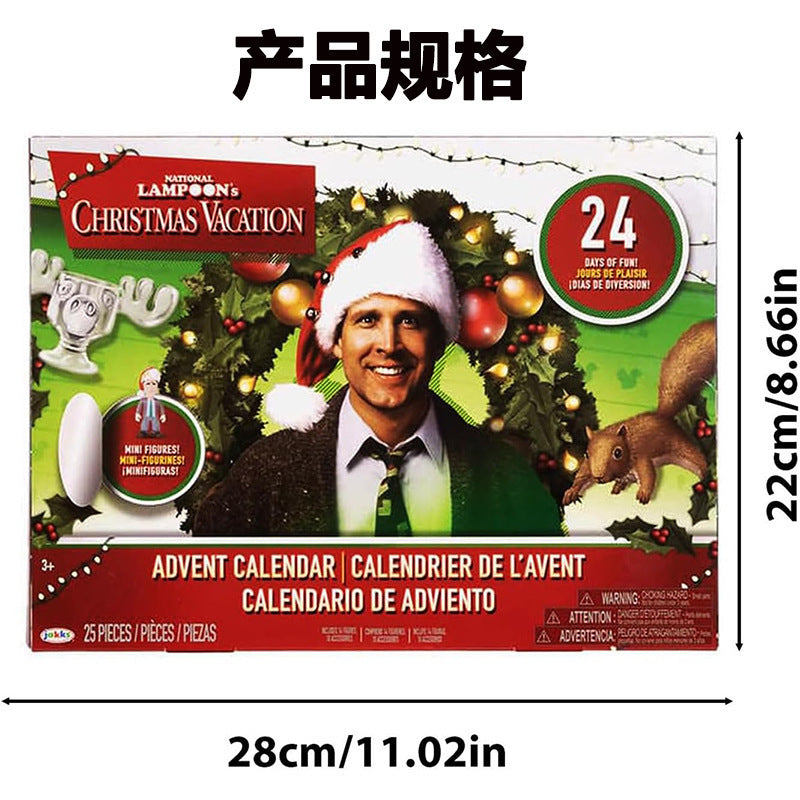 New Christmas Countdown Blind Box – Fun and Creative Surprise Gift for Holiday Season