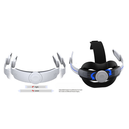 "Meta Quest 3/3S Comfort Replacement Head Strap - Adjustable VR Headband with Enhanced Padding (Black/White) | 10.3×2.2×8.2in | 10.8oz | ABS+Sponge Design for Oculus Quest 3"