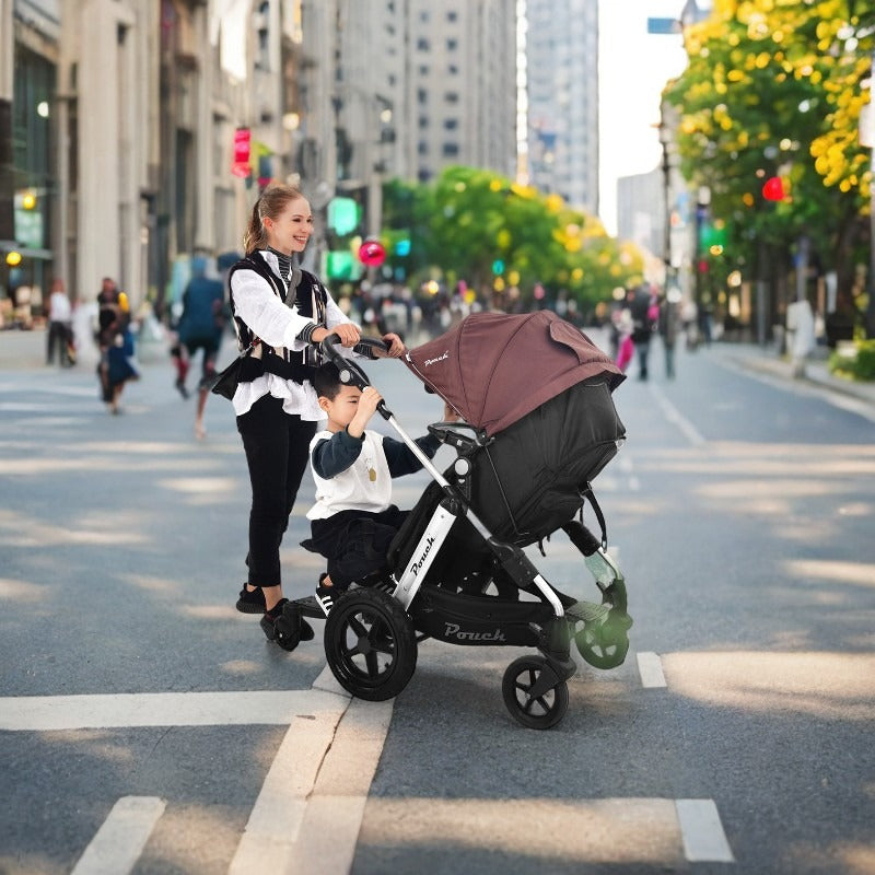 Baby360 ROVER Stroller Board with Detachable Seat – Universal Ride-On Buggy Board for Toddlers (Up to 25kg)