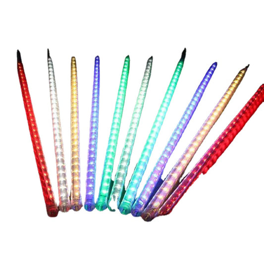 LED Meteor Shower Color Lights - Outdoor Waterproof Tree Hanging Ice Tube Lights - Christmas Decorative Sticker Meteor Lights