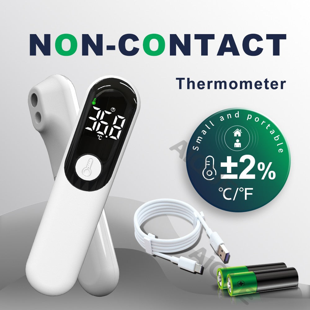 Non-Contact Infrared Thermometer – Forehead & Ear Baby Thermometer, Fast Digital Temperature Reader