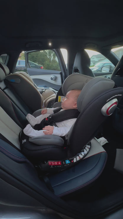 Baby360 SPIN 360° Rotating Car Seat for Newborn to 12 Years – ISOFIX, Booster Seat, Reclining, Side Protection