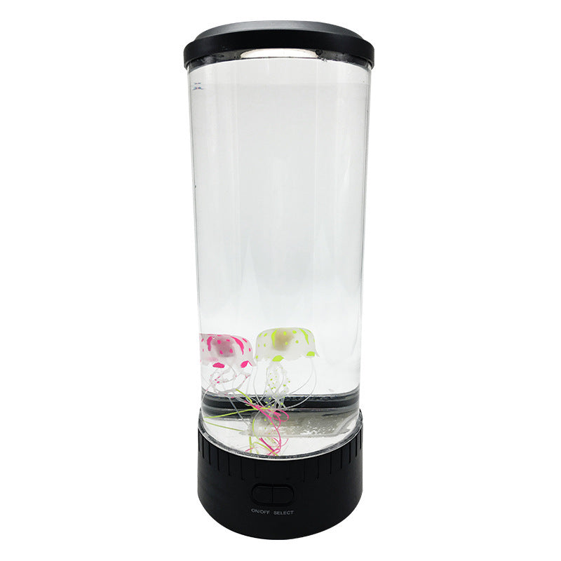 Large LED Jellyfish Lamp - Multicolored Ambient Night Light with Remote Control