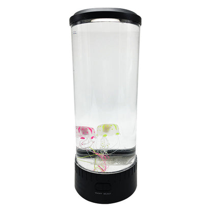 Large LED Jellyfish Lamp - Multicolored Ambient Night Light with Remote Control