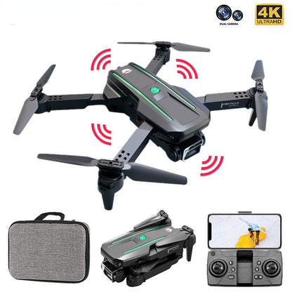 Foldable Four-Axis Drone with Obstacle Avoidance for HD Aerial Photography and Remote Control