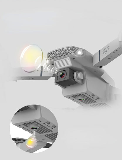 High-Definition Aerial Photography UAV with Dual-Camera, Folding Four-Axis Aircraft, and Fall-Resistance Features
